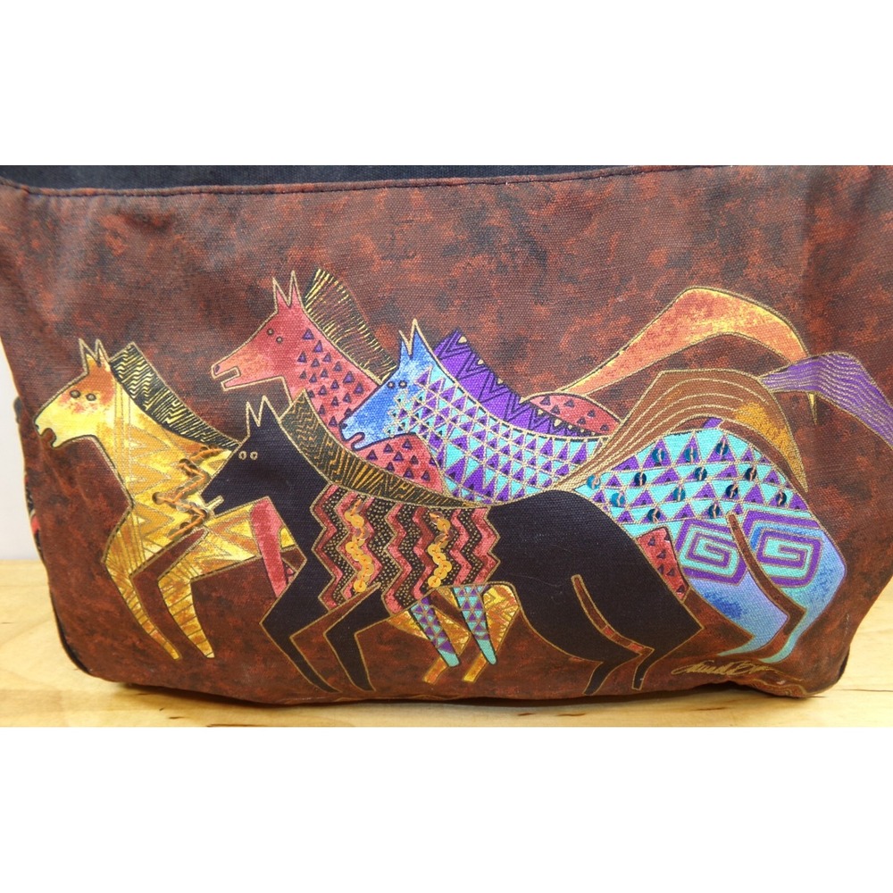 Artistic Horse Print Shoulder Bag - Picture 2 of 11